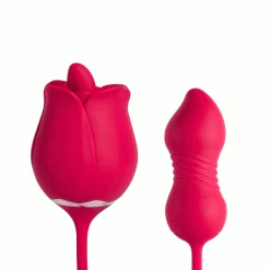 Honey Play Box Fiona Plus – Rose Clit Licking Stimulator & Thrusting Egg