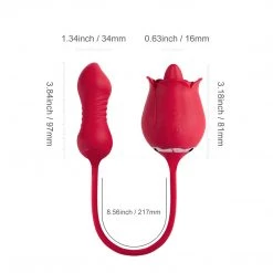 Honey Play Box Fiona Plus – Rose Clit Licking Stimulator & Thrusting Egg