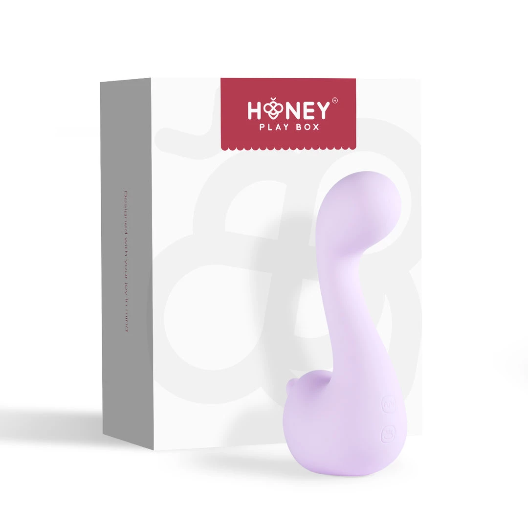 Honey Play Box New Arrivals Swan - Double-ended Licking Vibrator 6 Honey Play Box New Arrivals Swan - Double-ended Licking Vibrator