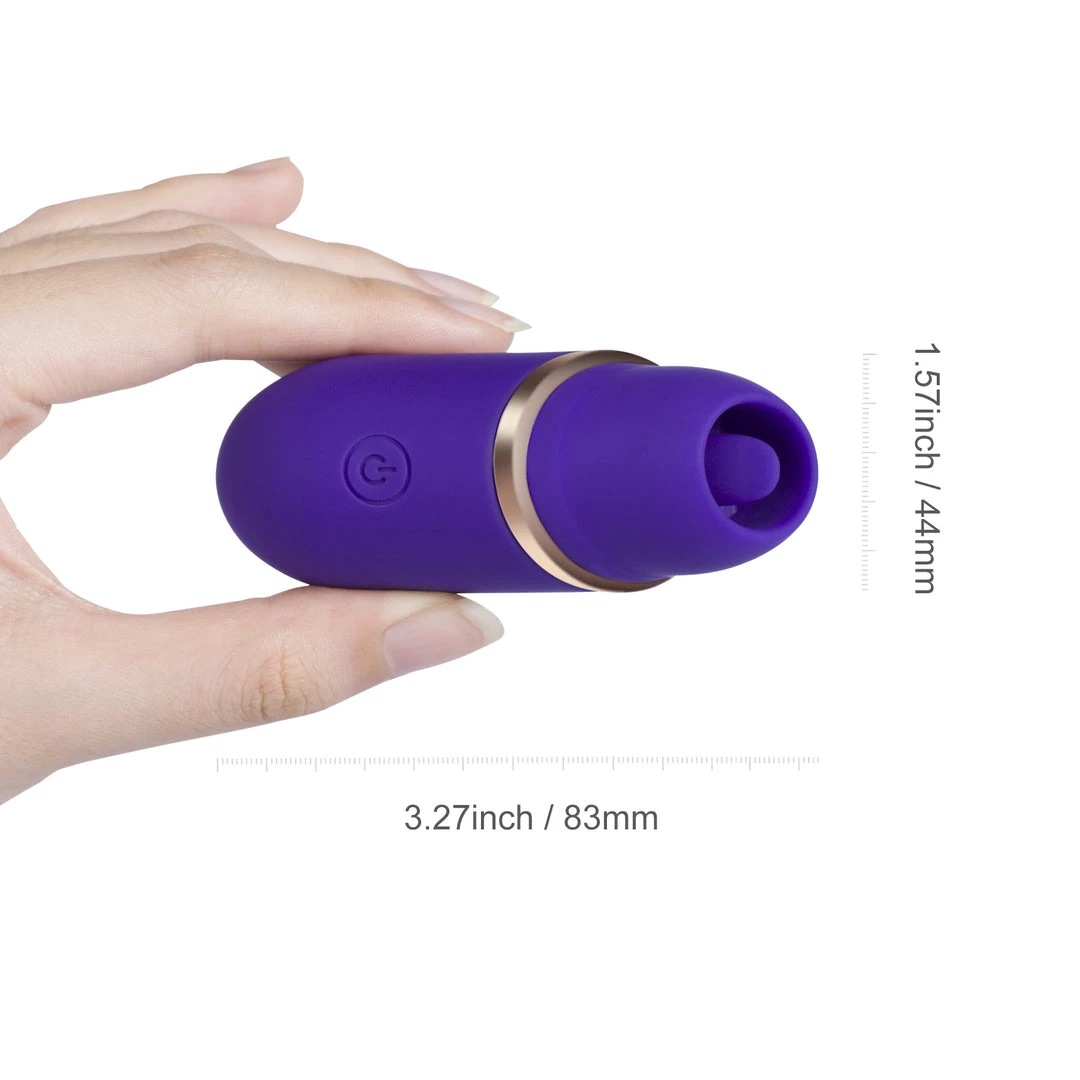 Honey Play Box New Arrivals Abby - Mini Clit Licking Vibrator Tongue Sex Toy 4 Honey Play Box New Arrivals Abby - Mini Clit Licking Vibrator Tongue Sex Toy