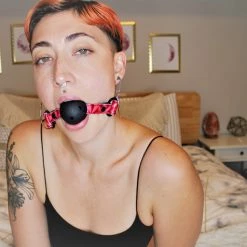 Honey Play Box Ur Mine Ball Gag - Pink