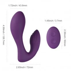 Honey Play Box Freya - Elegant G Spot Vibrator Clit Rubbing Massager