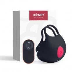 Honey Play Box The Bestie - Vibrating Scrotum And Testicles Stimulation Cock Ring