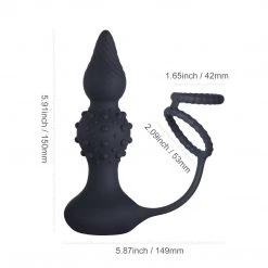 Honey Play Box New Arrivals Iza - Anal Vibrator & Silicone Cock Ring Remote