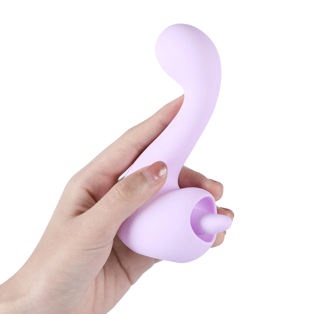 Honey Play Box New Arrivals Swan - Double-ended Licking Vibrator 3 Honey Play Box New Arrivals Swan - Double-ended Licking Vibrator
