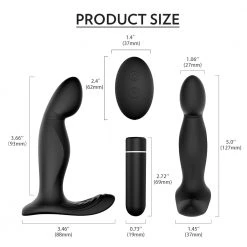 Honey Play Box Zeus - Detachable Prostate Stimulator With Bullet Vibrator