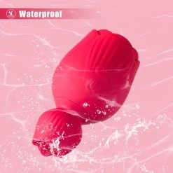 Honey Play Box Rose Queen - 2In1 Tongue Vibrator ＆ Rose Clit Sucker