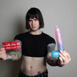 Honey Play Box Rove - Colorful Realistic Dildo With Ball 6.5 Inch Dildos