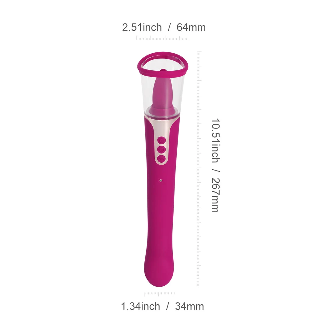 Honey Play Box New Arrivals Succion - 3 In 1 Clitoral Sucking G Spot Vibrator & Clit Licking Tongue 6 Honey Play Box New Arrivals Succion - 3 In 1 Clitoral Sucking G Spot Vibrator & Clit Licking Tongue