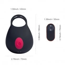 Honey Play Box The Bestie - Vibrating Scrotum And Testicles Stimulation Cock Ring