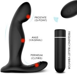 Honey Play Box Zeus - Detachable Prostate Stimulator With Bullet Vibrator