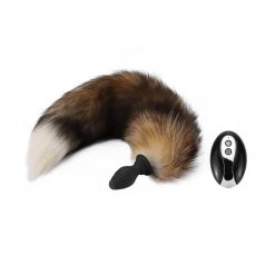 Honey Play Box Lillian - Detachable Vibrating Fox Tail Butt Plug Anal Vibrator